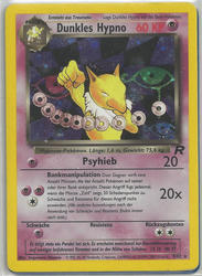Team Rocket 9/82 Dunkles Hypno