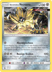SM Black Star Promos SM124 Abendmähne-Necrozma