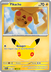 30 Jahre 026/128 Pikachu
