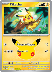 30 Jahre 041/128 Pikachu
