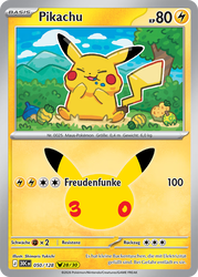 30 Jahre 050/128 Pikachu