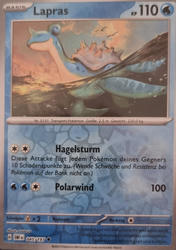 Obsidianflammen 045/197 Lapras