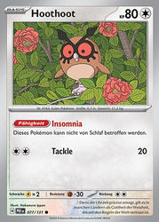 Prismatische Entwicklungen 077/131 Hoothoot