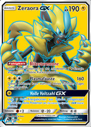 Echo des Donners 201/214 Zeraora GX