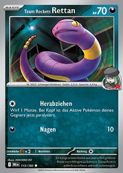 Ewige Rivalen 112/182 Team Rockets Rettan