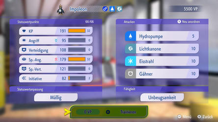 Pokémon Champions: Pokémon trainieren