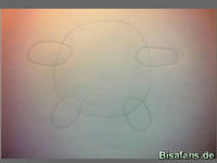 Zeichenkurs Gengar - Schritt 1