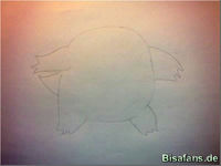 Zeichenkurs Gengar - Schritt 2