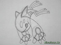 Zeichenkurs Kyogre - Schritt 8