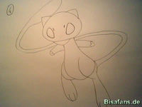 Zeichenkurs Mew - Schritt 4
