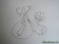 Zeichenkurs Milotic - Schritt 6