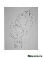 Zeichenkurs Pachirisu - Schritt 8