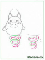 Zeichenkurs Spoink - Schritt 5