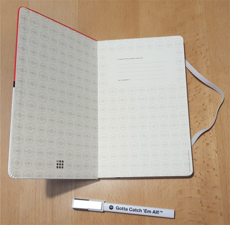 Notizbuch von innen Notizbuch von innen