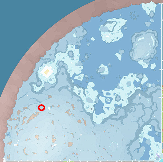 Polar-Areal (Höhle im Berg südöstlich vom Polar-Platz)