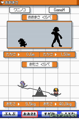 Karnimanis Gewicht im neuen Pokedex   Karnimanis Gewicht im neuen Pokedex