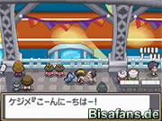 Im Pokéathlon-Gebäude Im Pokéathlon-Gebäude