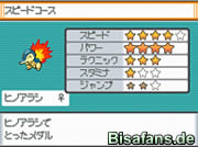 Pokéathlon-Statuswerte Pokéathlon-Statuswerte