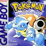 Pokémon Blaue Edition GameBoy Cover / Pokémon Blaue Edition GameBoy Cover