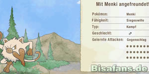 Hier ist ein Menki mit Gegenschlag erspielt worden Hier ist ein Menki mit Gegenschlag erspielt worden