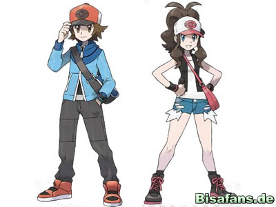 Der männliche und weibliche Spielercharakter Der männliche und weibliche Spielercharakter