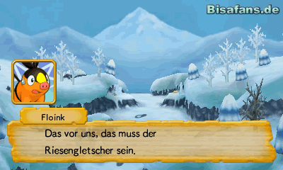 Beim Erreichen des imposanten Risengletschers Beim Erreichen des imposanten Risengletschers