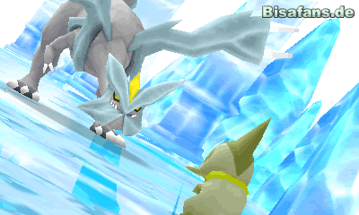 Das mächige Kyurem ist der Herrscher des Eispalastes Das mächige Kyurem ist der Herrscher des Eispalastes
