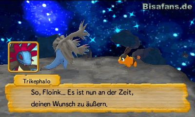 Dank deinem Partner erhältst du die Möglichkeit wieder in die Pokémon-Welt zurückzukehren! Dank deinem Partner erhältst du die Möglichkeit wieder in die Pokémon-Welt zurückzukehren!