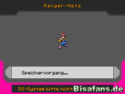 Kurz danach kommt die Speicher-Meldung. Screenshot