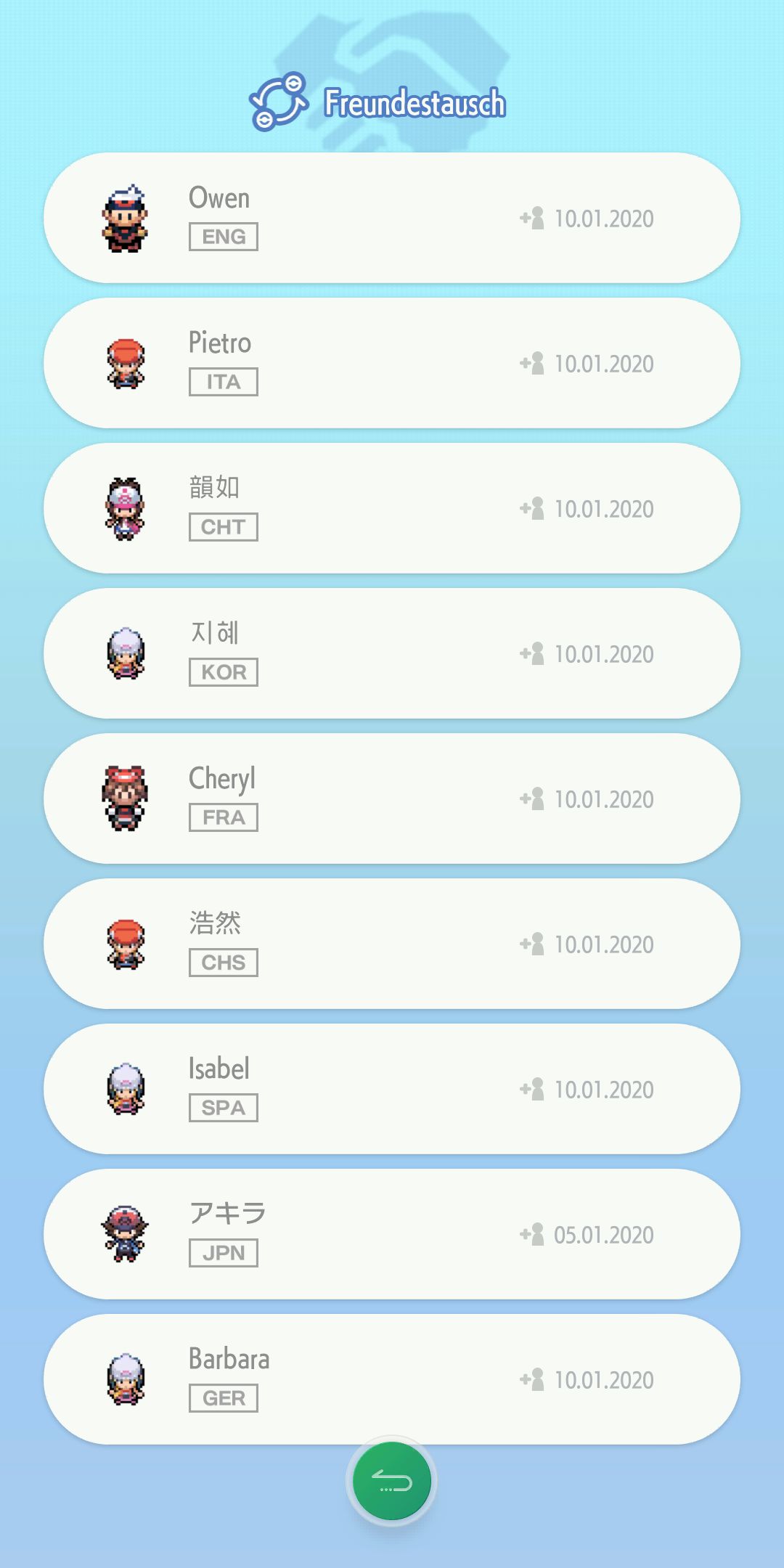 Screenshot der Wunderbox Screenshot der Wunderbox