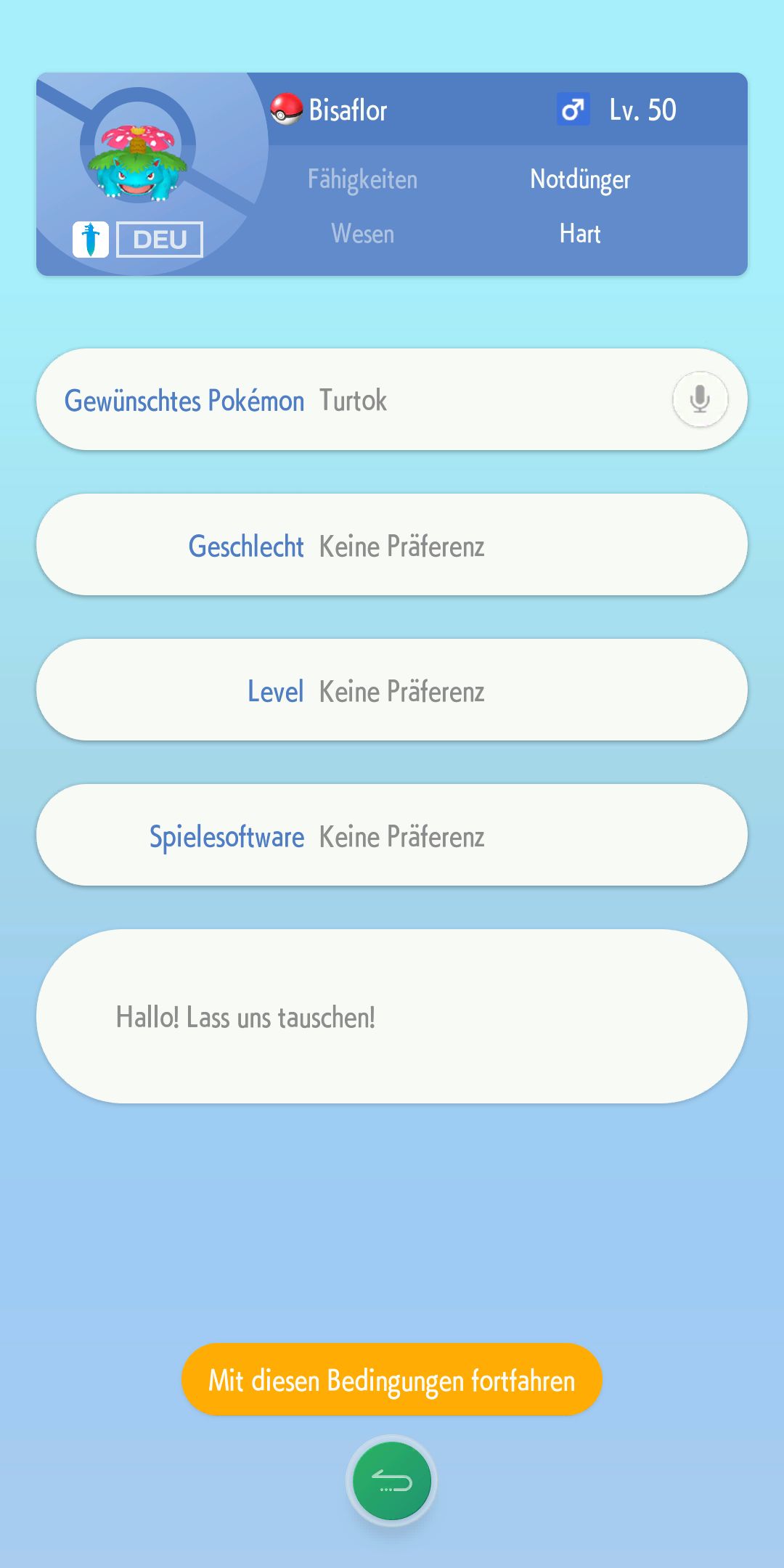 Screenshot der Wunderbox Screenshot der Wunderbox