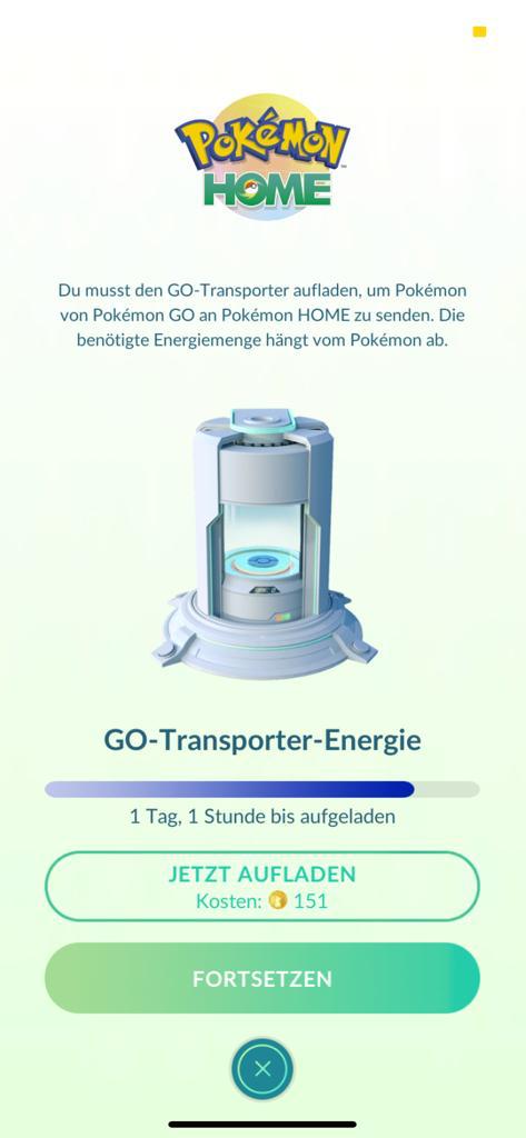 Pokémon GO Pokémon HOME Verbindung Pokémon GO Pokémon HOME Verbindung
