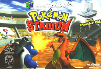 Verpackung von Pokemon Stadium Packung