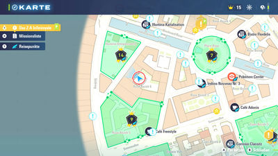 Screenshot von Nebenmissionen