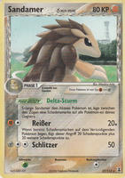 EX Delta Species 27/113 Sandamer δ