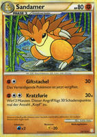 HeartGold & SoulSilver 29/123 Sandamer