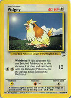 Base Set 2 86/130 Pidgey