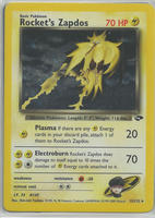 Gym Challenge 15/132 Rocket's Zapdos