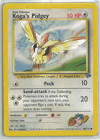 Gym Challenge 80/132 Koga's Pidgey