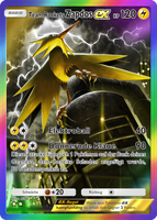Team Rockets Pläne 090/072 Team Rockets Zapdos ex