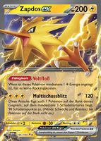 151 145/165 Zapdos ex