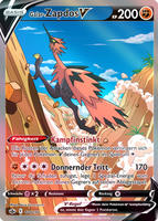 Schaurige Herrschaft 174/198 Galar-Zapdos V