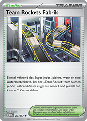 203/217 Team Rockets Fabrik