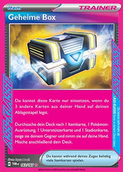 163/167 Geheime Box