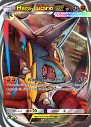 Pulsierende Aura 204/155 Mega-Lucario ex