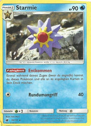 Aufziehen der Sturmröte 16/111 Starmie