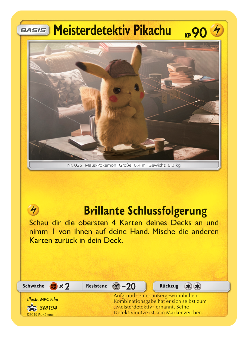 Sonne & Mond-Serie: Meisterdetektiv Pikachu-Spezialserie ...