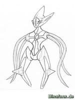 Zeichenkurs Deoxys (Angriffsform) - Schritt 11