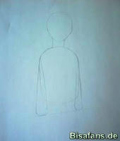 Zeichenkurs Paul - Schritt 2