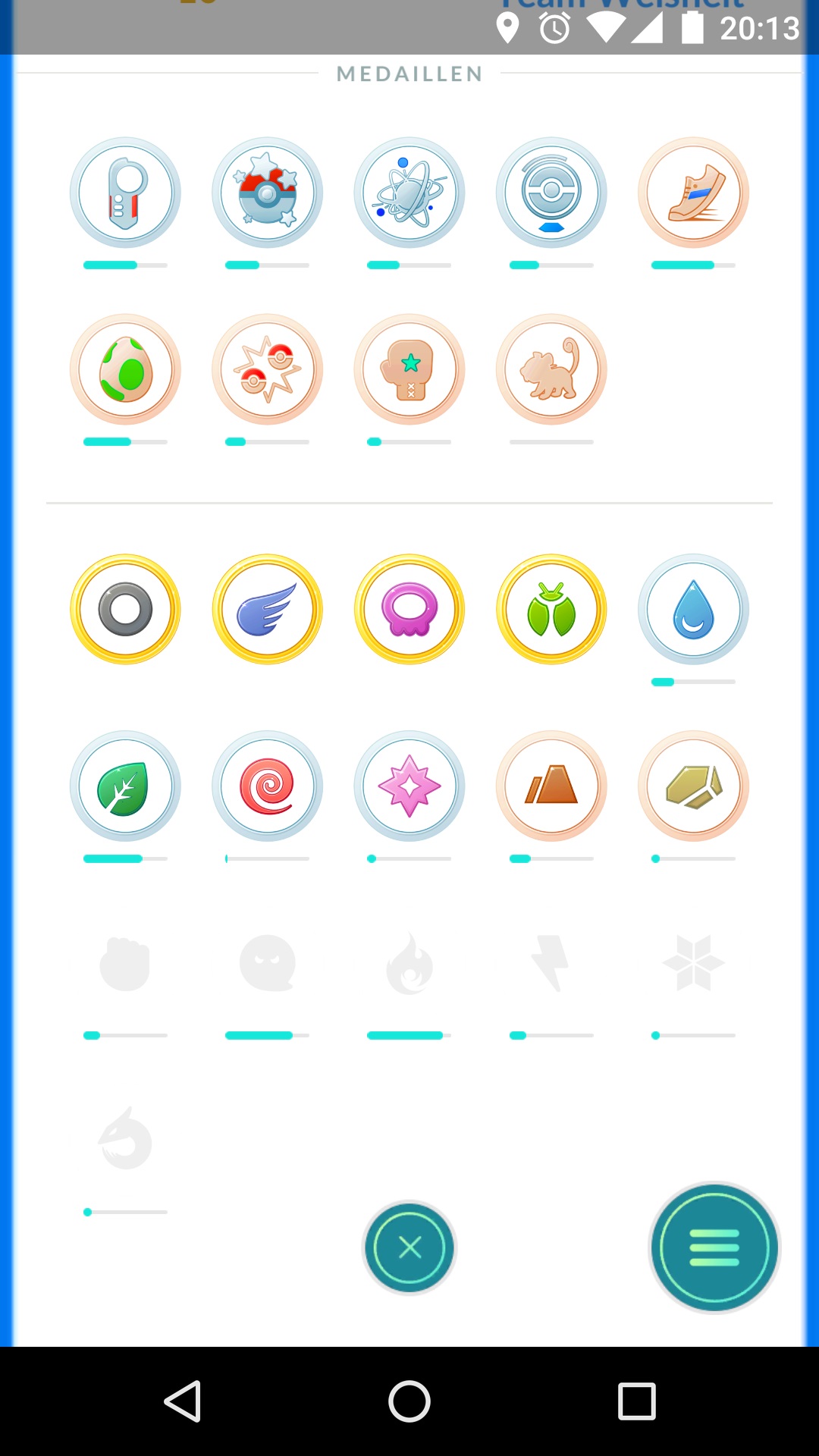 Medaillen Profil Medaillen Profil